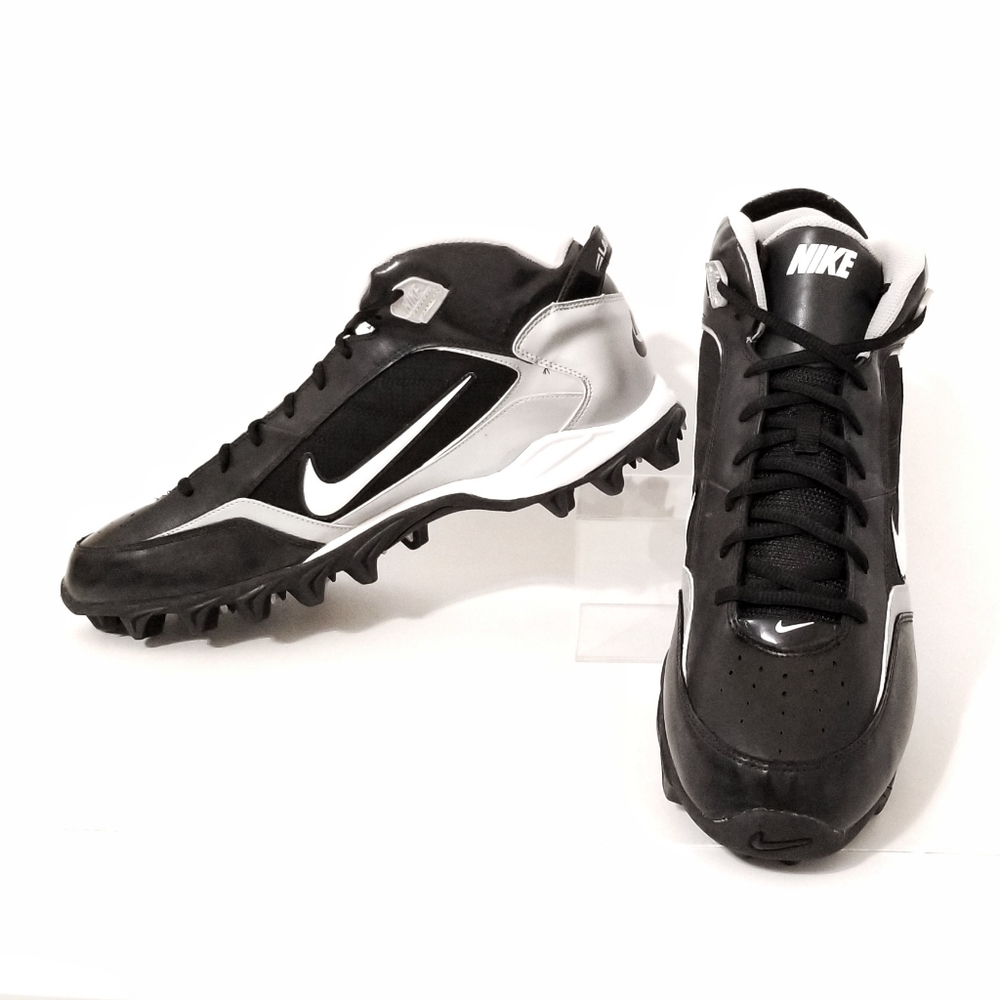 Nike Land Shark Legacy Mid black field cleats